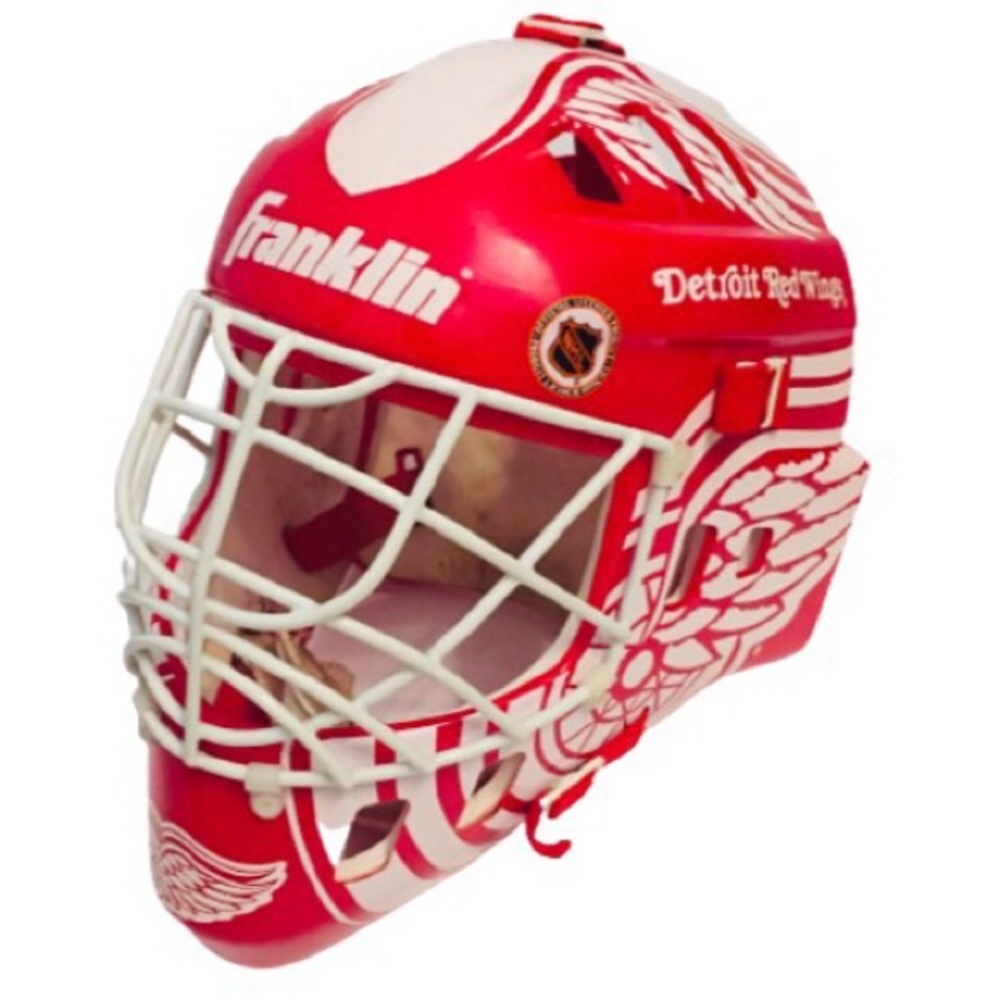 FRANKLIN NHL RED WINGS STREET HOCKEY GOALIE MASK